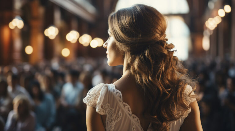Tendencias de bodas 2025: complementos para llevar en el pelo para novias